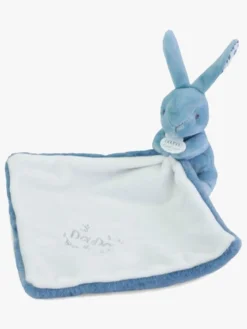 Stofbleer, Nusseklude & Babytæpper|DoudouetCompagnie DouDou Bunny Nusseklud, Blue