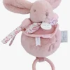 Babylegetøj|DoudouetCompagnie DouDou Bunny Spilledåse, Pink