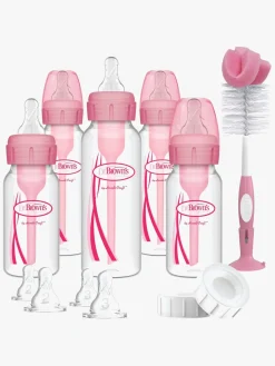 Spisetid|DrBrown Dr. Brown's NarrowNeck Options+ Gavesæt, Lyserød Lyserød