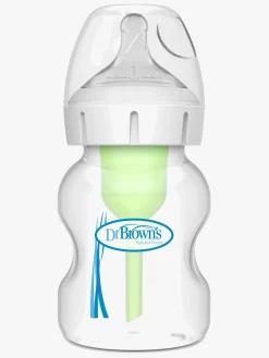 Spisetid|DrBrown Dr Brown's Options+ Bred Hals Sutteflaske 150 ml