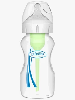 Spisetid|DrBrown Dr Brown's Options+ Bred Hals Sutteflaske 270 ml