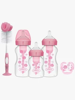 DrBrown Dåbsgaver-Dr. Brown's Wide Neck Options+ Gavesæt, Pink