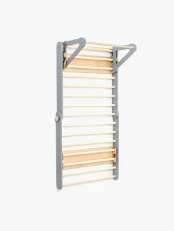 Børnemøbler|DuckWoodworks Duck Woodworks Klatretrekant Væg, Grå