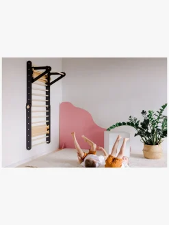 Børn DuckWoodworks Børnemøbler-Duck Woodworks Klatretrekant Væg, Sort