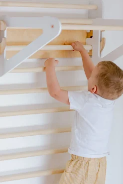 Børnemøbler|DuckWoodworks Duck Woodworks Klatretrekant Væg, Hvid