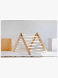 Børnemøbler|DuckWoodworks Duck Woodworks Klatretrekant Væg, Natur