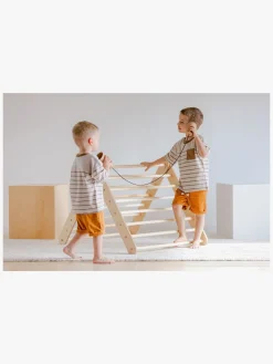 Børnemøbler|DuckWoodworks Duck Woodworks Klatretrekant Væg, Natur