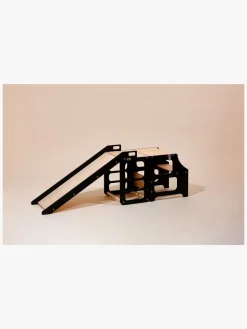 Børnemøbler|DuckWoodworks Duck Woodworks Rutsjebane til Sammenklappeligt Læringstårn, Sort