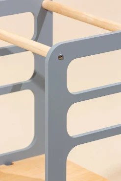 Børnemøbler|DuckWoodworks Duck Woodworks Sammenklappeligt Læringstårn, Grå