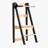 Børnemøbler|DuckWoodworks Duck Woodworks Sammenklappeligt Læringstårn, Sort