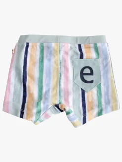 Børn Ebbe Uv & Strand-Somer Badebukser, Stripe Print