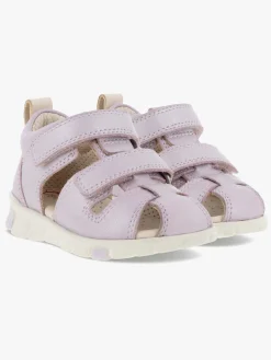 Sandaler & Klipklapper|Ecco Mini Stride Sandaler, Violet Ice Metallic Lilla