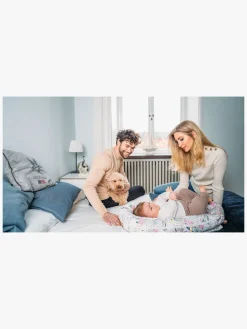 Børnesenge & Tilbehør|EcoViking Organic Babynest Cover Flamingo Dreams