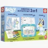 Kreativt Legetøj|Educa Bluey Kreativt Aktivitetssæt 3-i-1