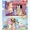 Educa Spil & Puslespil-Bluey Træpuslespil 2x25 Brikker