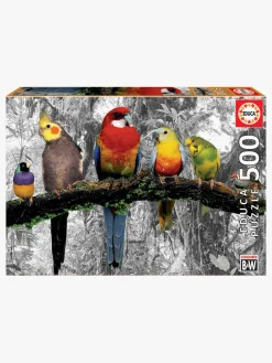 Spil & Puslespil|Educa Puslespil Birds On The Jungle 500 Brikker