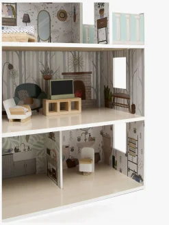 Dukker & Bamser|Edufun Sarah Dukkehus, Blå