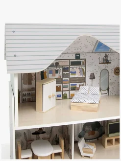 Dukker & Bamser|Edufun Sarah Dukkehus, Blå