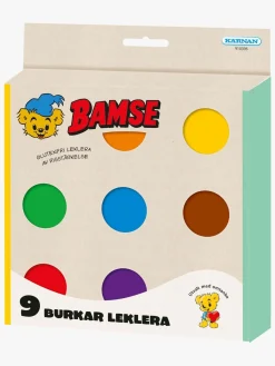 Kreativt Legetøj|Krnan Egmont Kärnan Bamse Glutenfri Modellervoks 9-pak