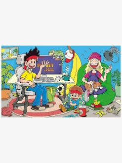 Krnan Spil & Puslespil-Egmont Kärnan Træpuslespil Yumi & Tomu og Havets Hemmelighed 100 Brikker