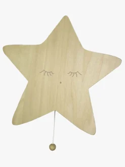 Interiør|EgmontToys Egmont Toys Stjerne Spilledåse, Træ Beige