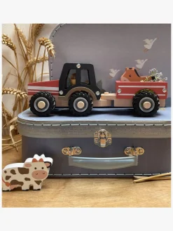 Legetøjsbiler & -Fartøjer|EgmontToys Egmont Toys Traktor med Anhænger