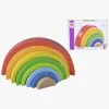 Babylegetøj|Eichhorn Stableklodser Regnbue