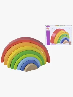 Babylegetøj|Eichhorn Stableklodser Regnbue