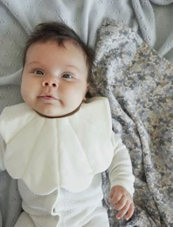 Spisetid|ElodieDetails Elodie Dry Hagesmæk, Vanilla White Hvid