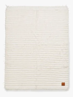 Interiør|ElodieDetails Elodie Furry Knit Tæppe, Vanilla White