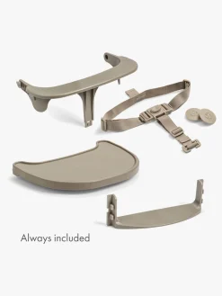 Højstole & Tilbehør|ElodieDetails Elodie Grace Højstol, Tender Taupe Brun