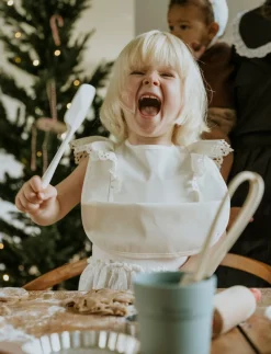 ElodieDetails Spisetid-Elodie Hagesmæk Baby 3+, Vanilla White