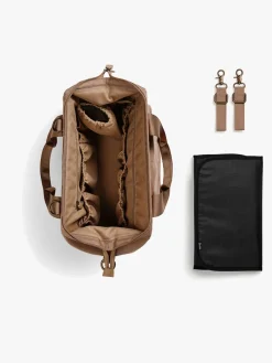 Pusletasker|ElodieDetails Elodie Wide Frame Pusletaske, Pure Khaki Beige