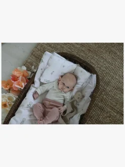 Sengetøj|ElsaBeskow Elsa Beskow Blomsterfesten Sengesæt 70 x 80 Tremmeseng, Sandfarvet