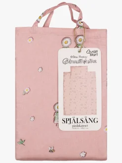 Sengetøj|ElsaBeskow Elsa Beskow Blomsterfesten Sengesæt 100 x 130 Tremmeseng, Pink