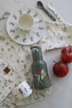 ElsaBeskow Spisetid-Elsa Beskow  Julemandens børn Langærmet Hagesmæk