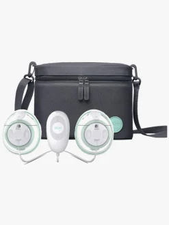 Elvie Amning- Elektrisk Brystpumpe Dobbelt inkl 3-i-1 Taske