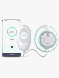 Amning|Elvie  Stride Elektrisk Brystpumpe Single inkl 3-i-1 Taske