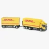 Emek Legetøjsbiler & -Fartøjer-Distributionsbil Med Trailer Scania DHL