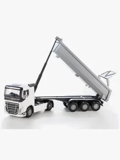 Emek Legetøjsbiler & -Fartøjer-Volvo Tipbil, Hvid