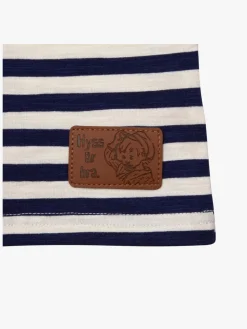 Børn EmilILonneberga Overdele-Emil fra Lønneberg Hujedamej T-shirt, Blue/White