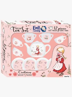 Rolleleg|EmilILonneberga Emil fra Lønneberg Tesæt Porcelæn Ida 12 Dele