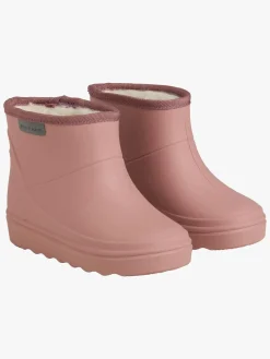 Gummistøvler|Enfant EN FANT Forede Gummistøvler, Old Rose