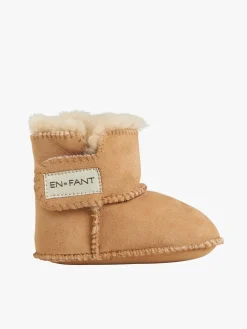 Hjemmesko|Enfant EN FANT Fåreskindstøfler, Camel