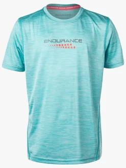 Sportstøj|Endurance Dolyn T-Shirt, Blue Topaz