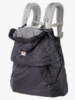 Bæreseler, Strækvikler & Bærestole|Ergobaby All-weather-bæreselebetræk, Charcoal black