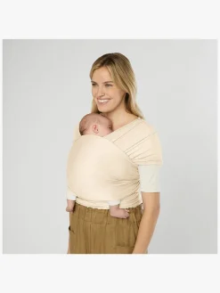 Bæreseler, Strækvikler & Bærestole|Ergobaby Aura Wrap Knit Strækvikle, Cream Beige