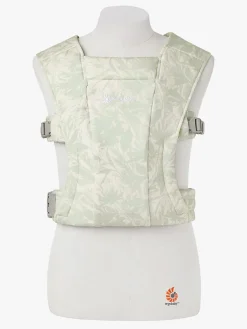 Bæreseler, Strækvikler & Bærestole|Ergobaby Embrace Bæresele, Sage Meadows Hvid/Grøn
