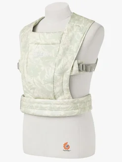 Bæreseler, Strækvikler & Bærestole|Ergobaby Embrace Bæresele, Sage Meadows Hvid/Grøn