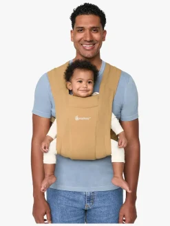 Bæreseler, Strækvikler & Bærestole|Ergobaby Embrace Bæresele, Camel Brun